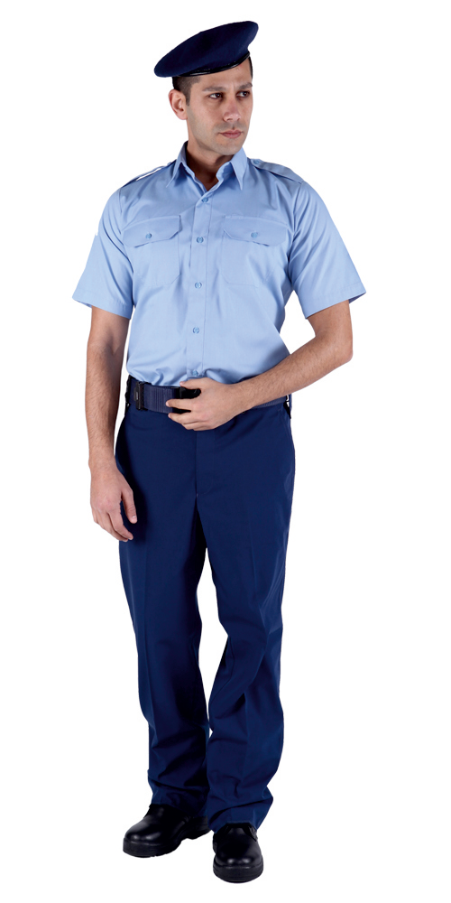 Mavi Lacivert Askeri Üniforma