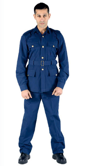 Lacivert Askeri Üniforma